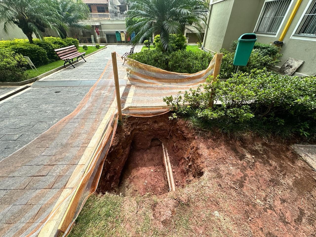 Tubulação Hidráulica — Residencial Spazio San Domingos